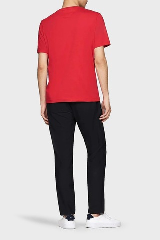 Tommy Hilfiger Erkek T Shirt Mw0mw36498 Xld Kırmızı Kırmızı