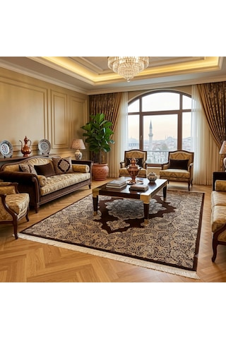 Saltanat 200 X 300 İpek Halı Çok Renkli