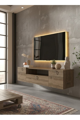 Resital Tv Ünitesi S1241-2 Ceviz Ceviz
