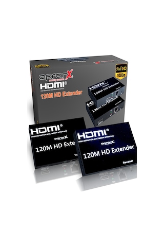 apronx cat5e / cat6 120 metre 1080p hdmi extender