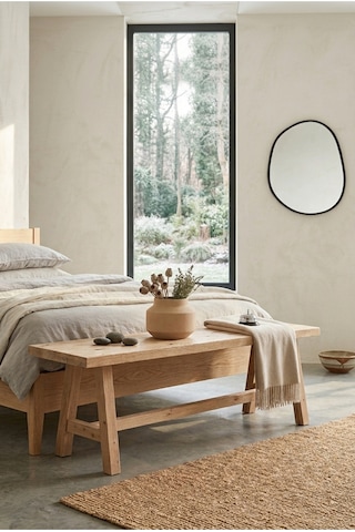 Kafka Ahşap Grete Bench 30x150x60 özel ölçüdür