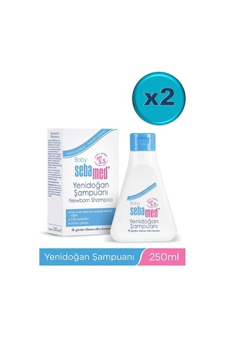 Sebamed Bebek Şampuanı 250ML Yeni Doğan (2 Li Set)