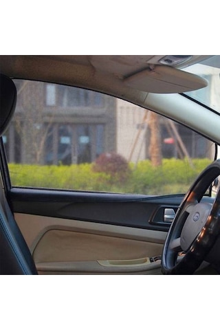 Coofbe Vantuzlu Araç Yan Cam Güneşlik 2Adet Set Adet 38x65cm Oto