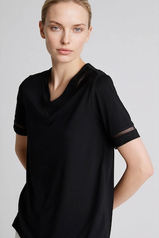 Defacto V Yaka Siyah Kadın T-shirt H1458ax/bk81
