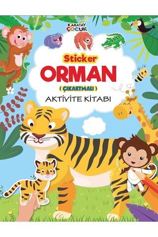 Karatay Sticker Çıkartmalı Aktivite Kitabı