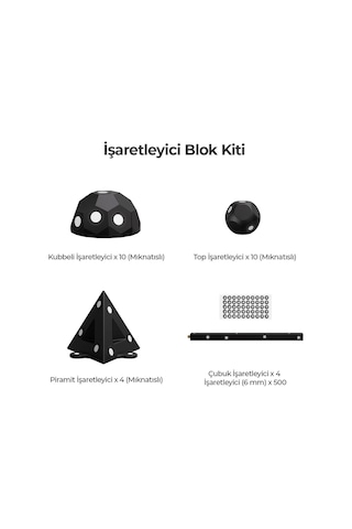 Revopoint Marker Blok Takımı Manyetik