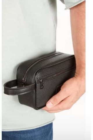 Newish Polo Portföy Stil El Çantası-vegan Suni Deri-np2219 Siyah