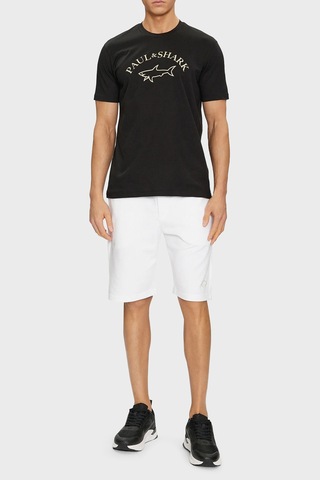 Paul & Shark Erkek T Shirt 24411032 011 Siyah SIYAH Siyah