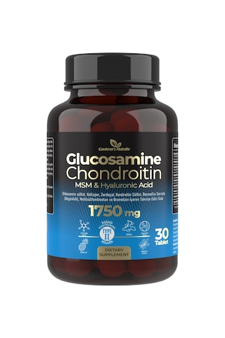 Gardener's Nutraliv Glukozamin Chondroitin Msm Hyaluronik Asit 30 Tablet