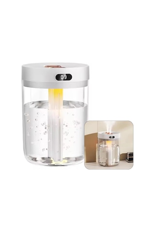 Powermaster H8 3w H2o Çift Püskürtme Portlu Hava Nemlendirici Humidifier