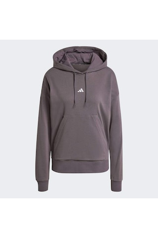 Adidas Kadın Sweatshırt W Sl Ft Hd Jd7997 Gri