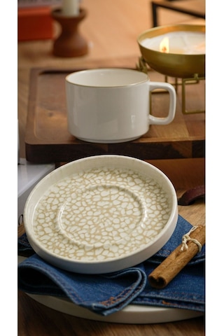 Heda Porselen Side Porselen Çay Takımı 4 Parça 2 Kişilik