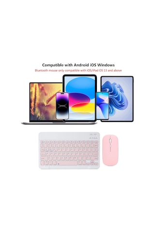 Valkyrie BL30-CP Bluetooth Klavye Mouse Set