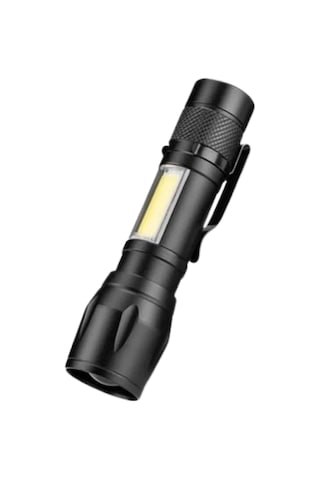 Led - 120 - Lamba El Feneri Küçük Tnabilir Usb Şarjlı Acil - Csmo-tex - Durum Lambası Beyaz