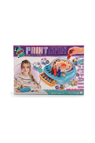 Ksy997 Toycraf Dıy Pilli Döner Zemin Grafity Aktivite Oyuncağı