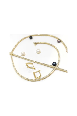 Altın Ürünler Tam Tur Su Yolu Set Takım 14 Ayar Altın