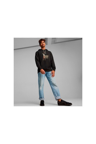 X One Pıece Hoodie Puma Black Puma Black