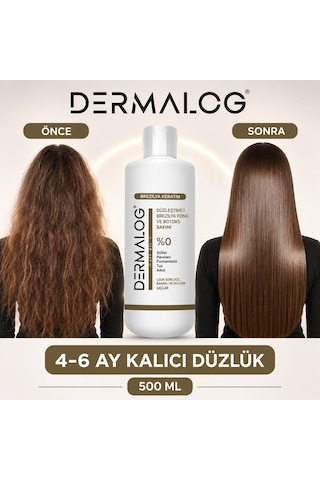 Dermalog Düzleştirici Brezilya Fönü Keratin Bakımı 500 ML