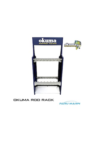 Okuma Plastic Rod Rack Kamış  Standı
