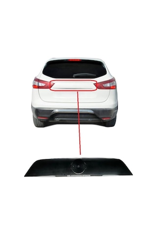 Nissan Qashqai Bagaj Kapağı Çıta Kaplaması 2014-2015
