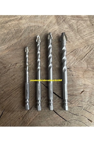 Dwk Pro Kademeli Uç Metal Delme Ucu Ahşap Sac Mermer Delme Ucu 6-8-10-12mm