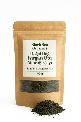 Blacksea Organics Doğal Dağ Isırgan Otu Yaprağı Çayı 50 G