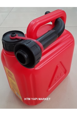 Benzin Bidonu 5 Litre Hortumlu N11.53