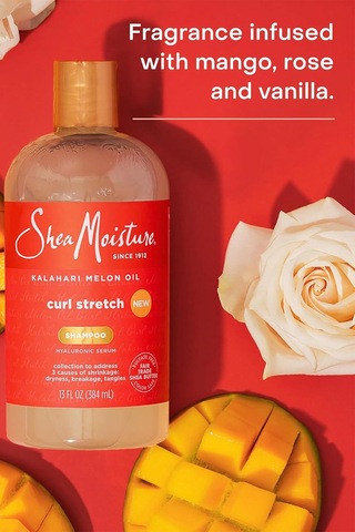 Sheamoisture Curl Stretch Nemlendirici Ve Şekillendirmeye Hazırlayan Şampuan 384ml