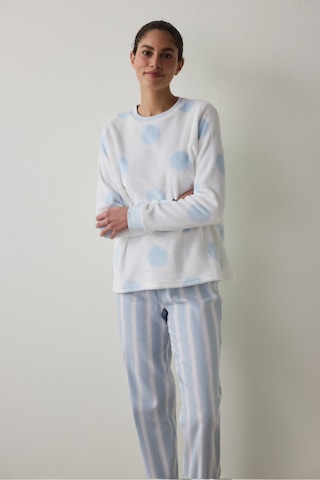 Penti Gardenya Magic Puantiyeli Pijama Üstü