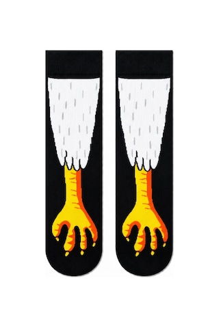 Carnaval Socks Tavuk Ayağı Ve Hayvan Pençesi Desenli 5'li Kutulu Çorap Seti 2000386