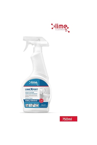 Lime Cleaner Limeexpert Tuvalet Kireç Sökücü ve Leke Düşmanı Limon Asidi İle Etkili Temizlik 750 ML