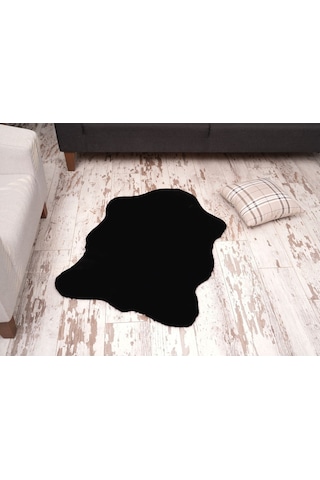 Tappeto Re x  Tavşanı Post Peluş Siyah