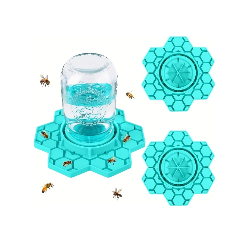 Fochsia Sarı Arı Besleyici: Sızdırmaz Silikon Şeker Suluk, Bahçe Ve Kovan İçin Dayanıklı Besleme Ünitesi