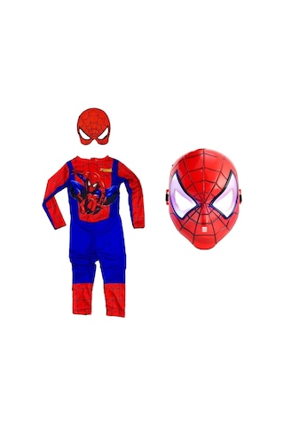 Masho Kids Erkek Çocuk Baskılı Spiderman Örümcek Adam Kostümü (527093029)
