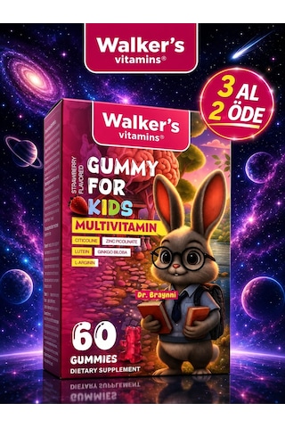 Walker's Vitamins Kids Multivitamin Gummy 60 Gummies