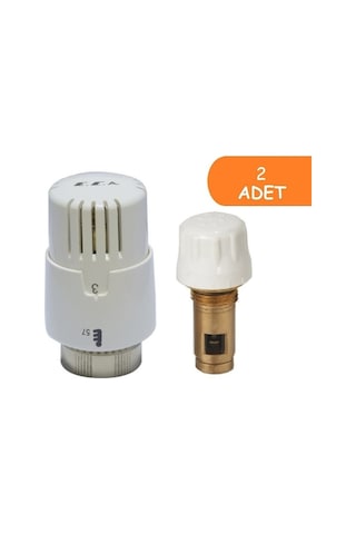 2 Adet Eca Termostatik Trv4 Kafa Grubu 41,3mm 602120813