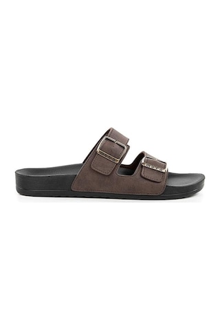 Muya Nova 31410-165 Anatomik Taban Erkek Terlik Kahve 40-45 Kahverengi