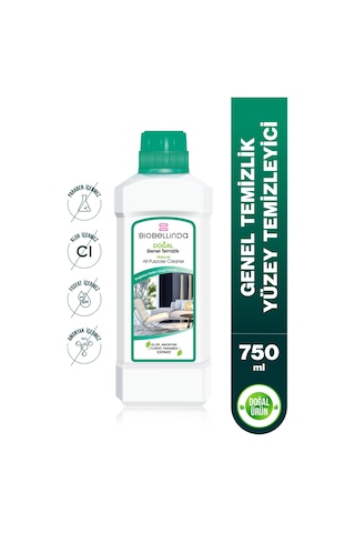 Doğal Genel Temizlik 750 Ml Ve Çamaşır Beyazlatıcı 3x 750ml 2'li Set Diğer