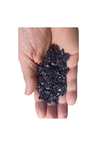 50 Gram Minik Lacivert Yıldız Taşı Kırıktaş Deliksiz Parçalar 331-2