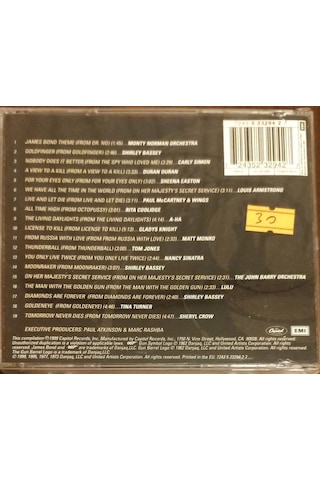 The Best Of Bond James Bond Cd