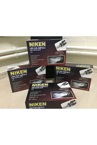 Niken H4 Led Xenon Far Ampul Yeni Nesil Evo Serisi Uzun Kısa