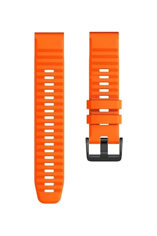 Caseonn Garmin Fenix 5x Plus Kordon Quickfit Premium Spor Kayış Turuncu