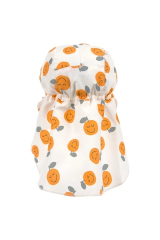 Lassig Flap Hat Uv Korumalı Uzun Şapka Orange Sea Salt Turuncu