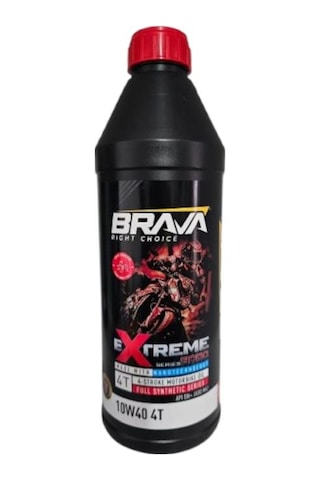 Brava Extreme 9000 4t 10w40 Tam Sentetik Motosiklet Motor Yağı