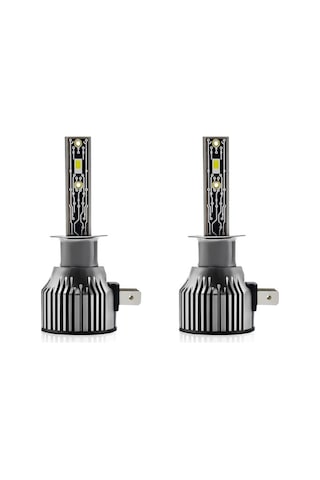 Pazly H1 Ip68 Su Geçirmez Araba Led Far Ampulü Gri, Dayanıklı Ve Parlak