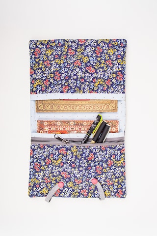 Kitap Kılıfı Ve Defter Kılıfı Fermuarlı Kalem Cepli Kumaş