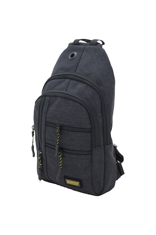 Seventeen 3473 Tek Omuz Askılı Kanvas Sırt - Göğüs Çantası - Body Bag 001