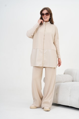 Ftz Kadın Deri İki İp Takım Bej 30949 Bej