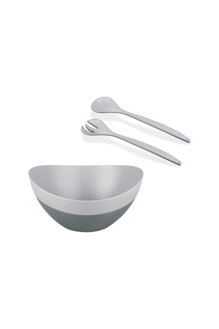 Selka Home Çift Renkli Kase Ve Salata Kaşığı 001