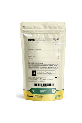 Online Çiftçi Tuzlu Kabak Çekirdeği 100 G